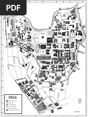 Ucla Campus Map Pdf Ucla Campus Bw Map | Pdf | University Of California