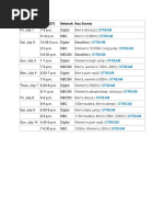 Download Track  Field Trials Broadcast Schedule by KGW News SN316967147 doc pdf