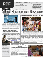 Download Historic Old Northeast Neighborhood Newsletter - June 2010 by Historic Old Northeast Neighborhood Association SN31696980 doc pdf