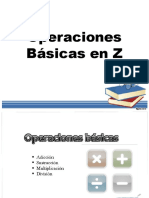 Operaciones Básicas en Z