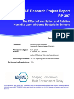 ASHRAE D RP397 198507 Airbone Bacteria in Schools