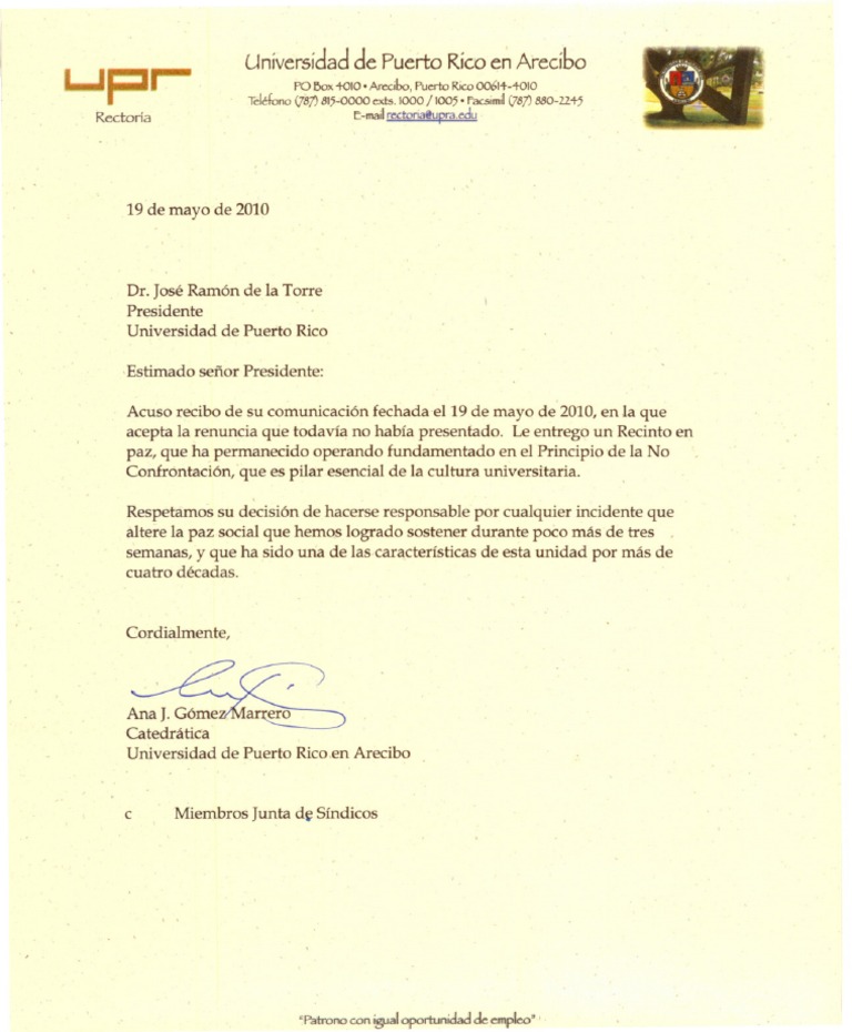Carta De Renuncia Notarial Peru  Perodua j