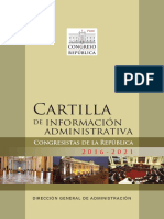 Cartilla Congresistas 2016 2021