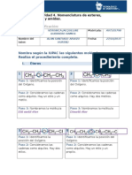 Nomenclatura de Esteres, Eteres, Aminas y Amidas