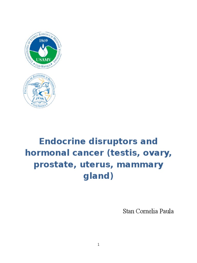 Endocrine Disruptors and Hormonal Cancer | PDF | Hormone | Biology
