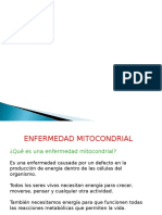 enfermedad mitocondrial