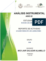 Analisis Normativa y Reglamento de Laboratorio (Quimica-motores)