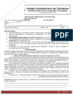 22avaliação 2º Bimestre 2 Etapa 2016 8º Ano Respostas