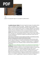 ¿Alguno Se Ha Preguntado Alguna Vez Que Significa La Palabra Luthier?