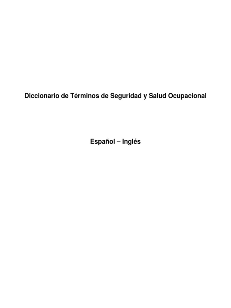 Spanish English PDF, PDF, Diccionario
