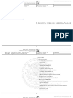 Consulta Externa de Unidades de Medicina Familiar