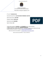 Comprovante de Inscrição No CPF