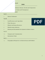 India, People and Economy-Class-XII