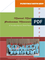 Manual Mutu Puskesmas Moswaren