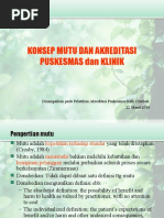 Download KONSEP MUTU DAN AKREDITASI PUSKESMASppt by Sri Hayati SN316999521 doc pdf