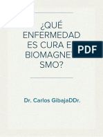 ¿Qué Enfermedades Cura El Biomagnetismo?