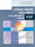 Công nghệ tạo hình các bề mặt dụng cụ công nghiệp