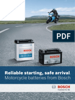 Brochure Motorcycle Batteries m6 m4