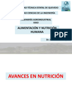 Introduccion A La Nutricion