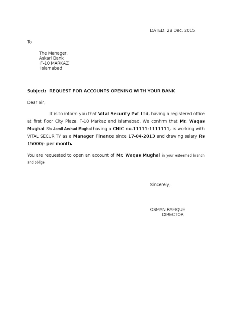 account-opening-letter