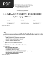 Download Grade Seven English Syllabus by Jeffren P Miguel SN317009361 doc pdf