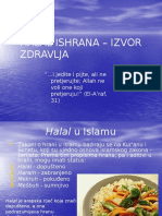 Halal Ishrana Izvor Zdravlja