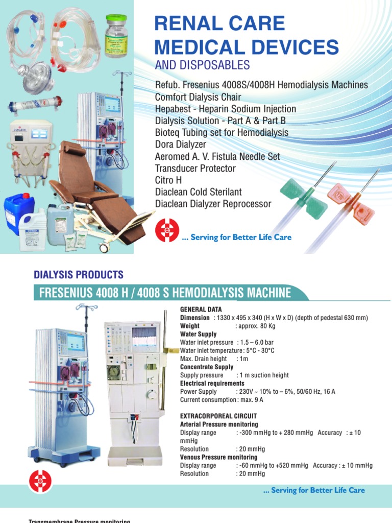 Renal Care Products by Hemant Surgical Industries Limited PDF