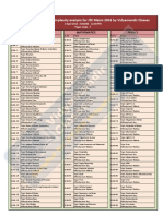 Questionwise Topic & Complexity Analysis For JEE Mains 2016 by Vidyamandir Classes