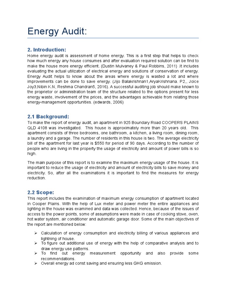 Energy Audit assignment final.docx Home Appliance Efficient Energy Use