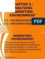 CHAPTER 5 - Marketing Environment