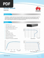 HUAWEI - 48VDC Rectifier Module Datasheets PDF