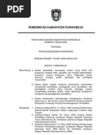 Download Perda 9 Th 09 Ttg Penyelenggaraan Pddkn by Dikbud Purworejo SN31702889 doc pdf