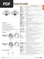 SNF 7010 7010V 7010VM Specifications