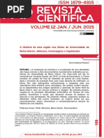 ArtigoAnaPereira_A  História de uma região nos filmes da Universidade da Beira Interior