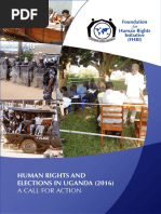 Download Human rights and elections in Uganda by African Centre for Media Excellence SN317034081 doc pdf