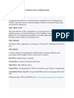 Problem Statement Regarding RC Structure