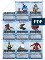 Frostgrave Bestiary Cards Page 2
