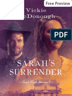 Free Preview - Sarah's Surrender by Vickie McDonough