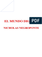 Nicholas Negroponte - El Mundo Digital