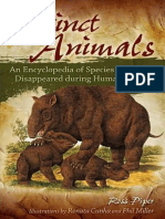 Extinct Animals an Encyclopedia of Species That Have Disappeared During Human History 1st Ed