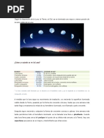 Las Fases de La Luna