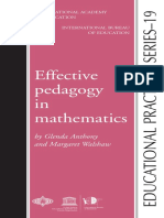 Effective Pedagogy in Mathematics