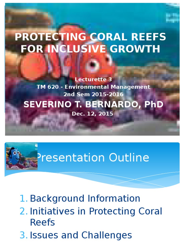 Protecting Coral Reefs for Sustainable Fisheries | PDF | Coral Reef | Coral