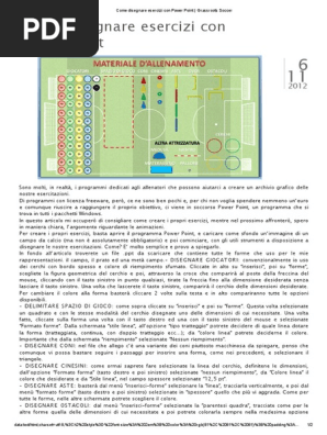 Come Disegnare Esercizi Con Power Point