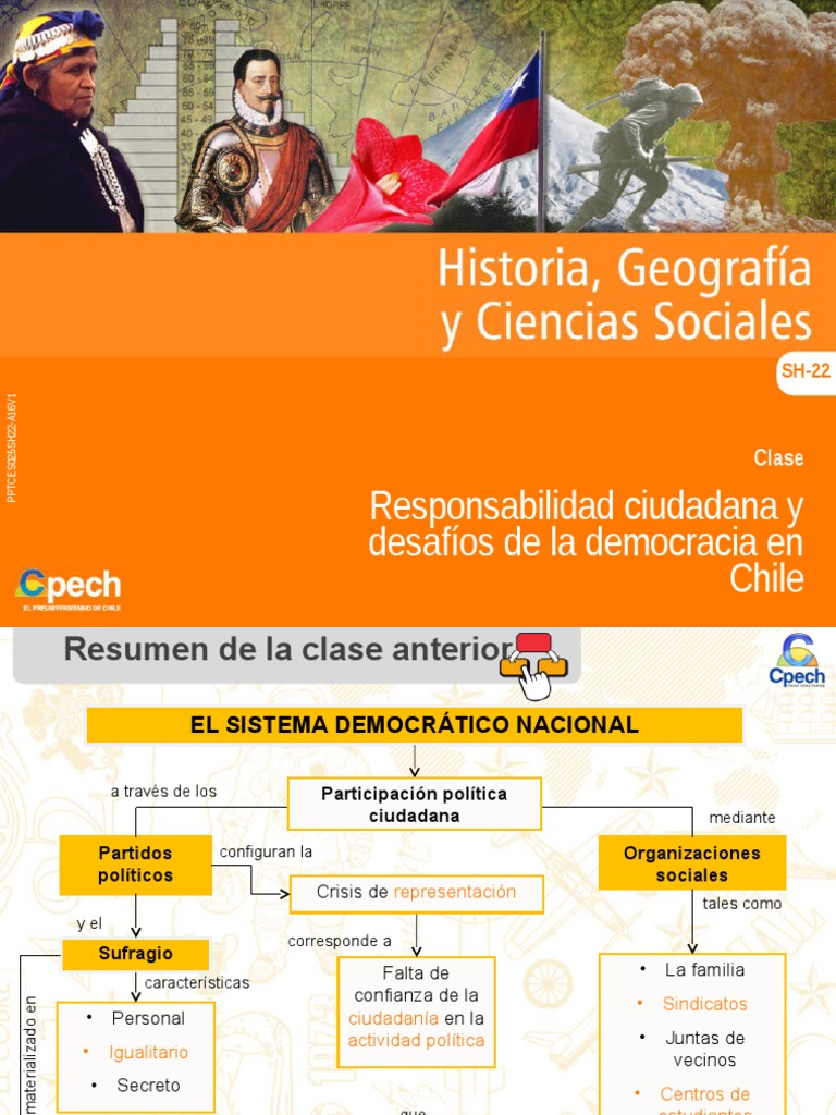 Responsabilidad Ciudadana y Democracia en Chile | PDF