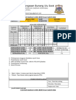 Borang Analisis Kehadiran