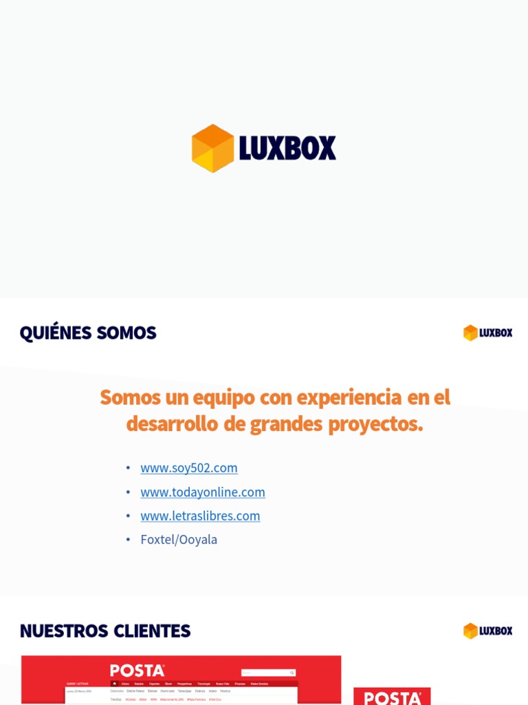 Luxbox | PDF