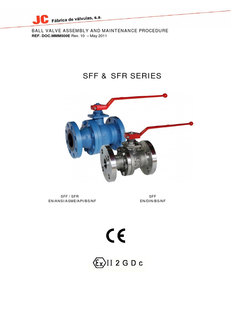 Ball Valve Assembly & Maintenance Guide | PDF | Valve | Pipe (Fluid ...