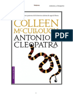 Colleen McCullough - Masters of Roma VII - Antonio y Cleopatra