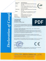 Certificat UPS - 1000va PDF